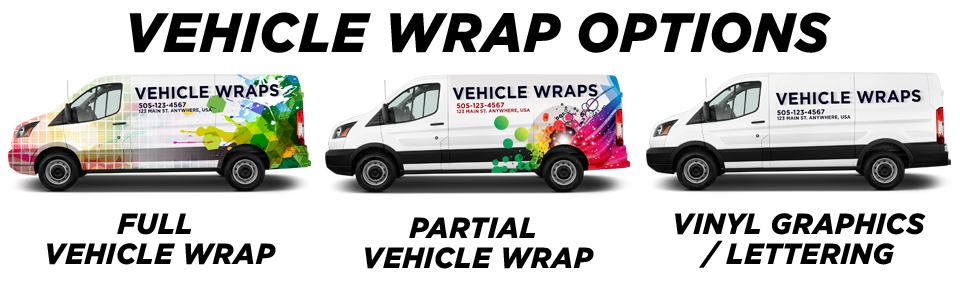Carmel Vehicle Wraps vehicle wrap options